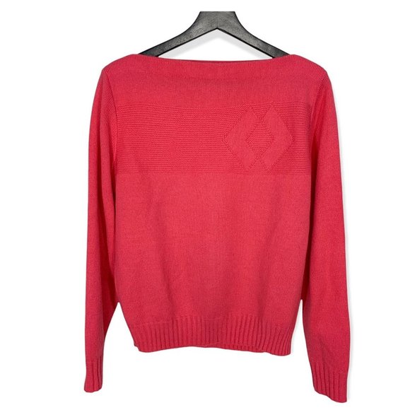 Vintage 60s Haymaker Lacoste Boat Neck Sweater Large - Picture 1 of 8